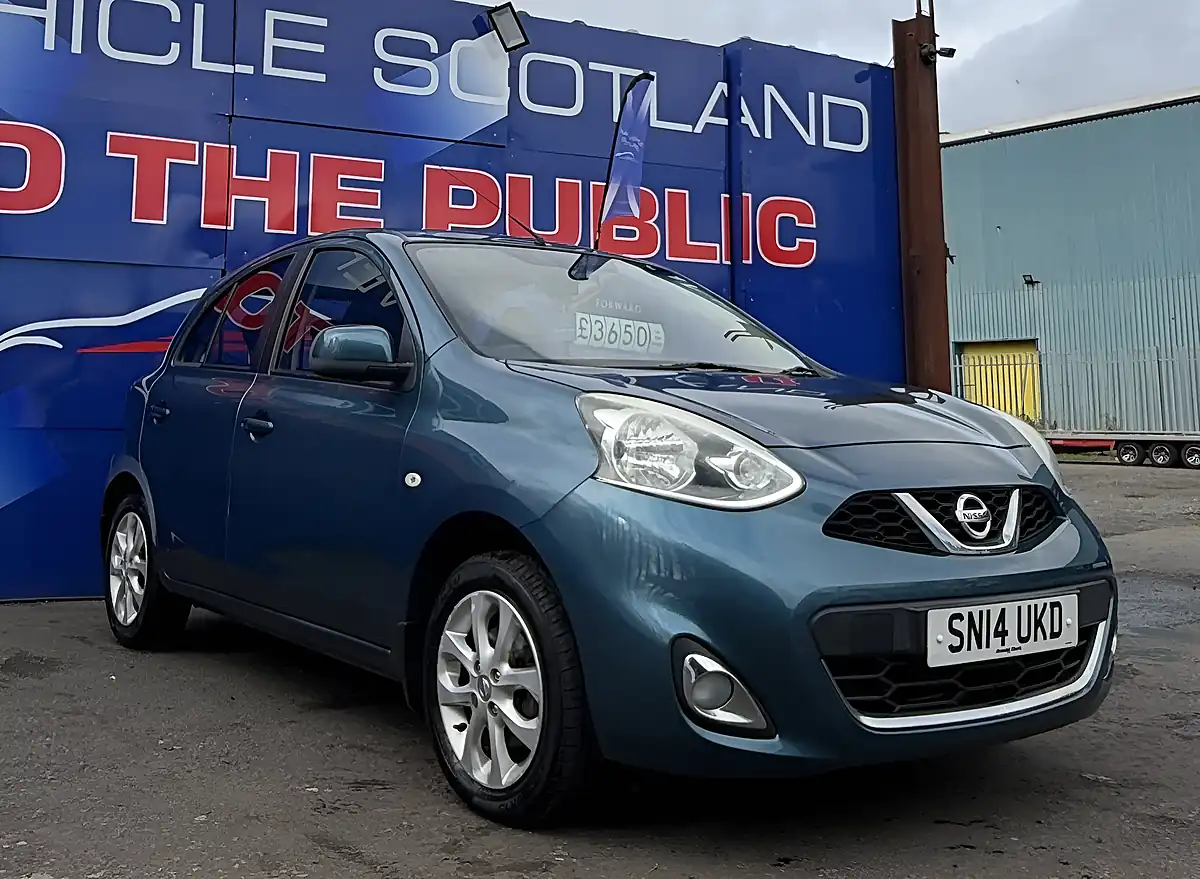 Used 2014 Nissan Micra Acenta Blue - Interior and Exterior details 6