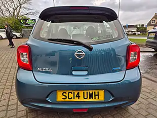 Used 2014 Nissan Micra Acenta Blue - Interior and Exterior details 5