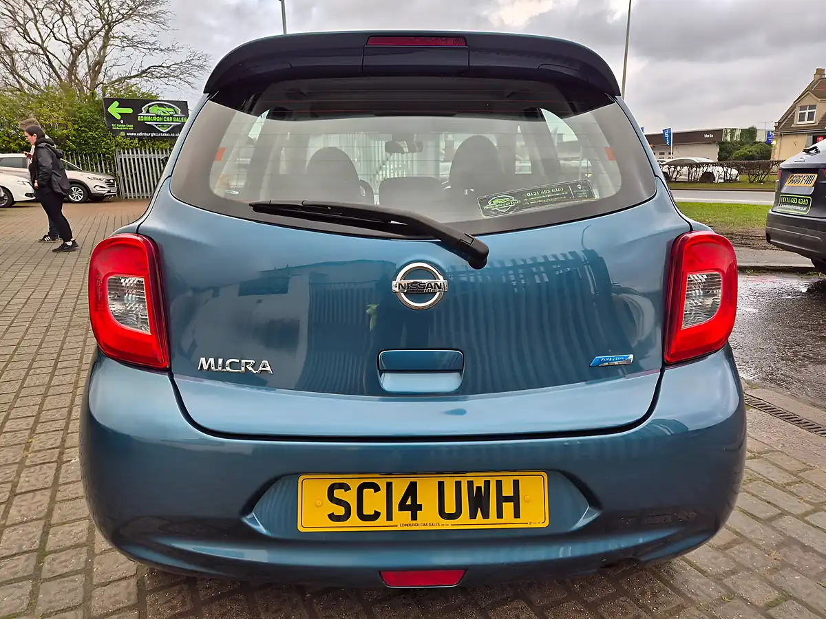Used 2014 Nissan Micra Acenta Blue - Interior and Exterior details 5