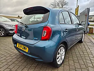 Used 2014 Nissan Micra Acenta Blue - Interior and Exterior details 6