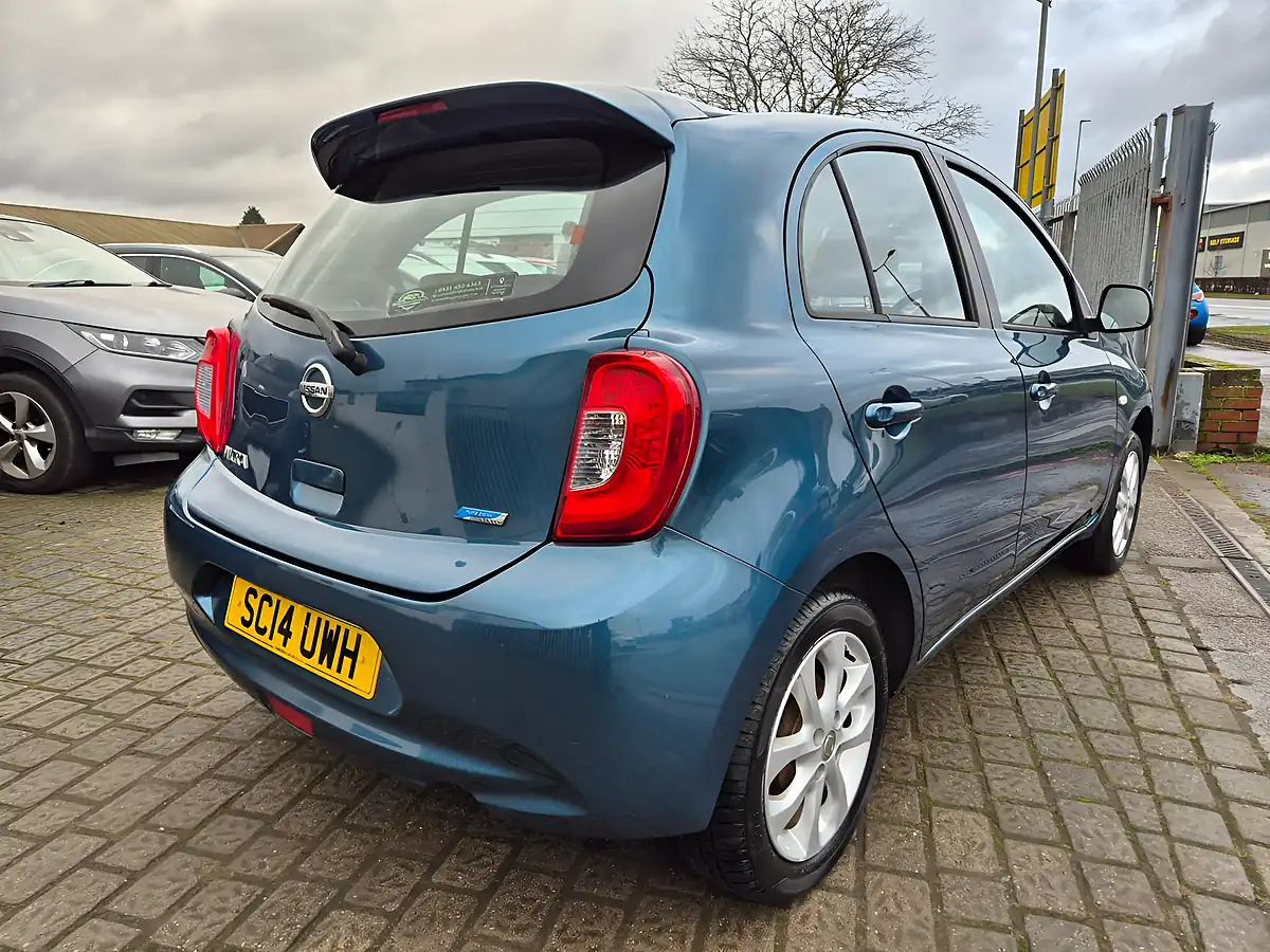 Used 2014 Nissan Micra Acenta Blue - Interior and Exterior details 6