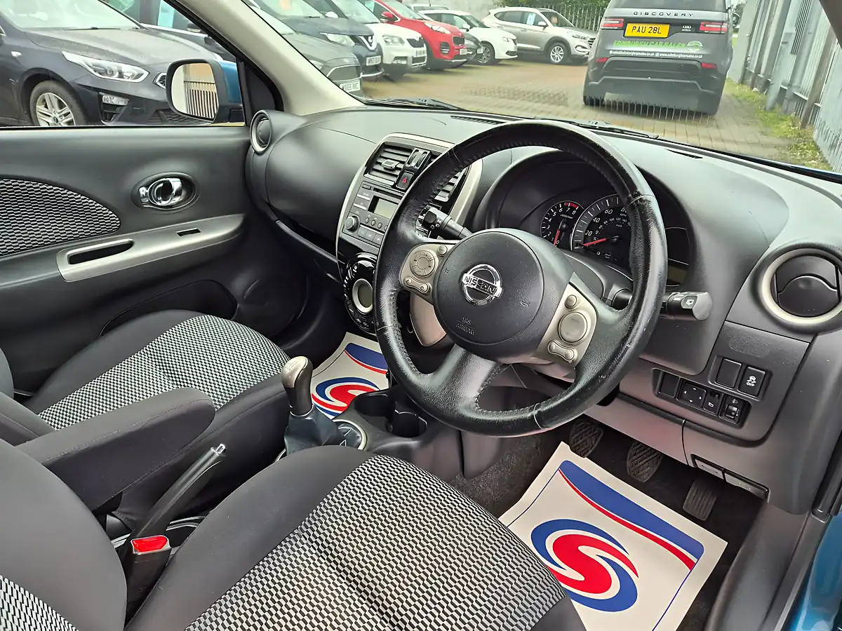 Used 2014 Nissan Micra Acenta Blue - Interior and Exterior details 8