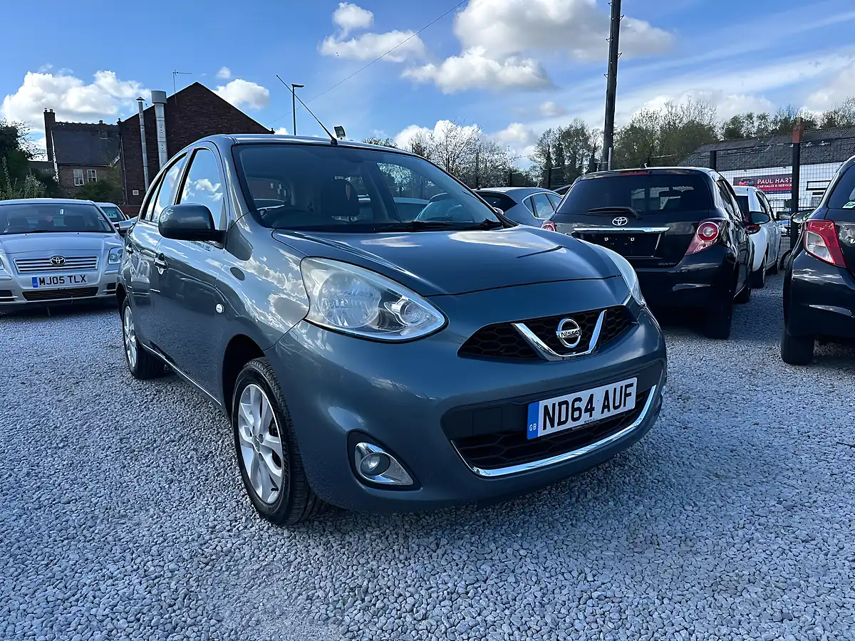Used 2014 Nissan Micra Acenta Grey - Front View