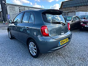 Used 2014 Nissan Micra Acenta Grey - Interior and Exterior details 6