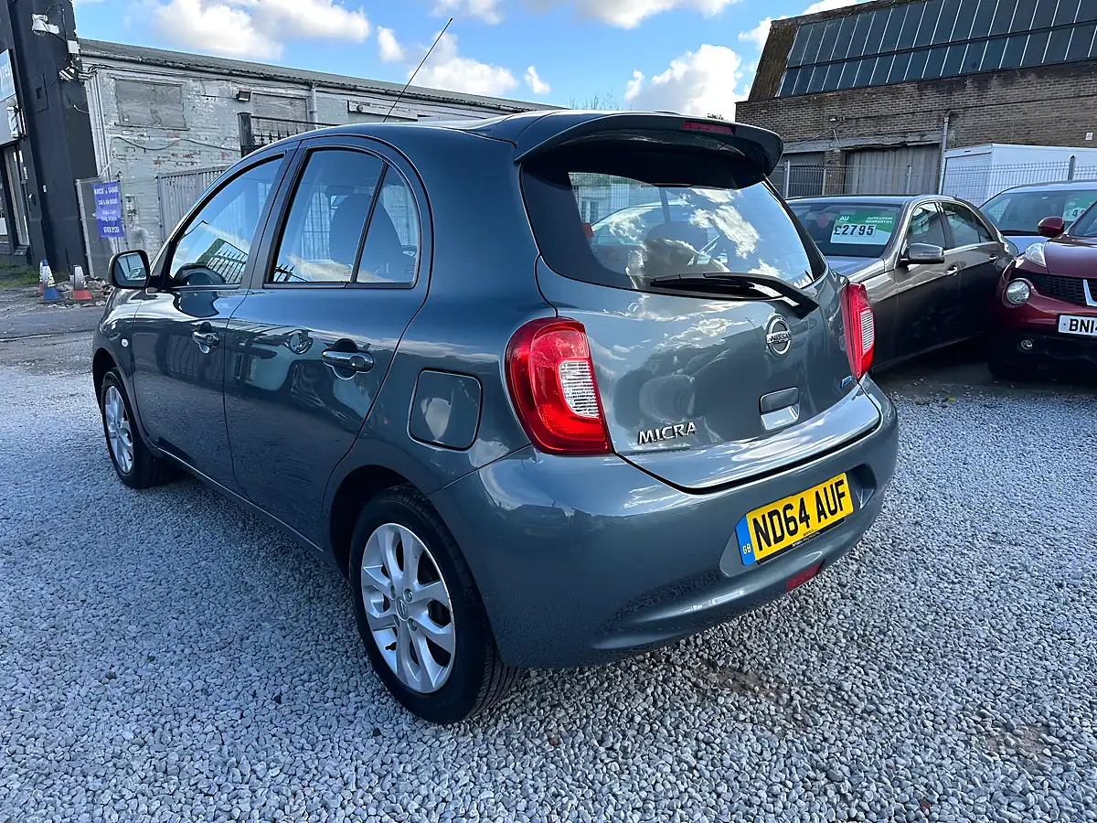 Used 2014 Nissan Micra Acenta Grey - Interior and Exterior details 6