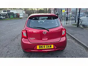 Used 2014 Nissan Micra Acenta Red - Interior and Exterior details 10