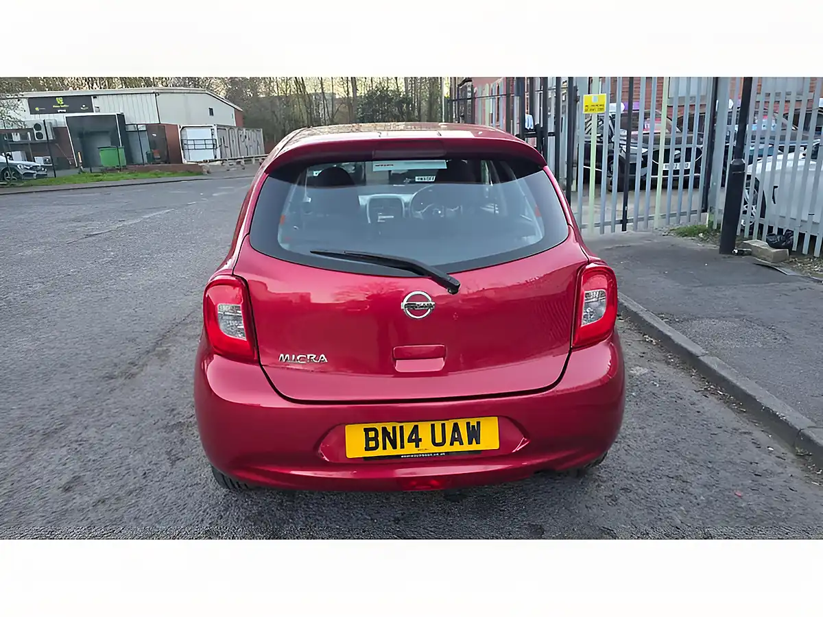Used 2014 Nissan Micra Acenta Red - Interior and Exterior details 10