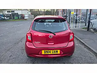 Used 2014 Nissan Micra Acenta Red - Interior and Exterior details 11