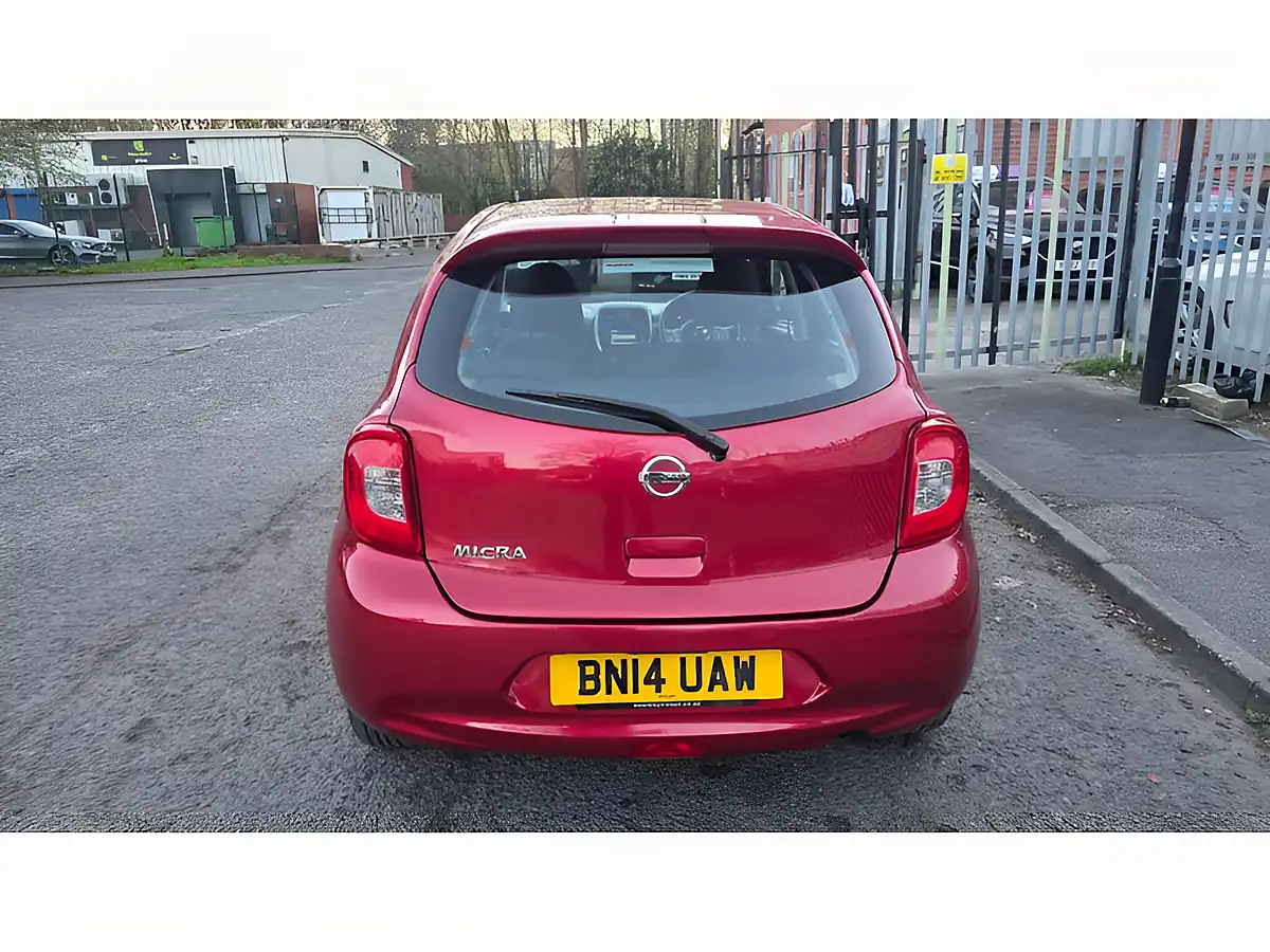 Used 2014 Nissan Micra Acenta Red - Interior and Exterior details 11
