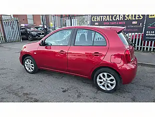 Used 2014 Nissan Micra Acenta Red - Interior and Exterior details 13