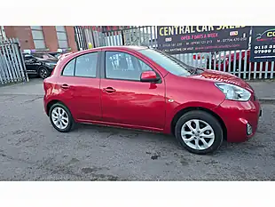 Used 2014 Nissan Micra Acenta Red - Interior and Exterior details 3