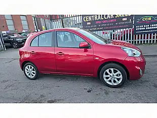 Used 2014 Nissan Micra Acenta Red - Interior and Exterior details 4