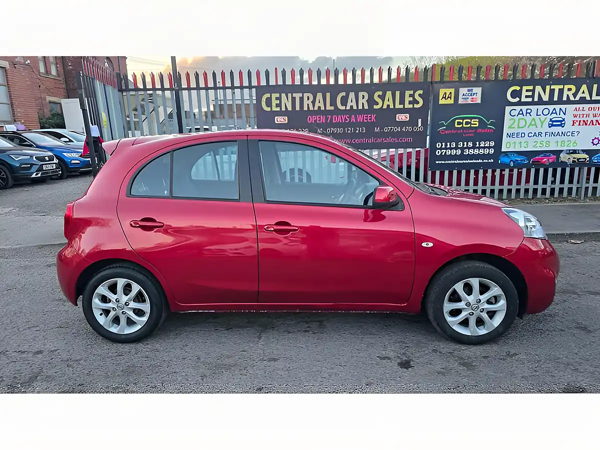 Used 2014 Nissan Micra Acenta Red - Interior and Exterior details 5