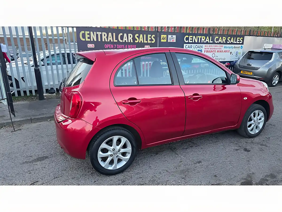 Used 2014 Nissan Micra Acenta Red - Interior and Exterior details 7