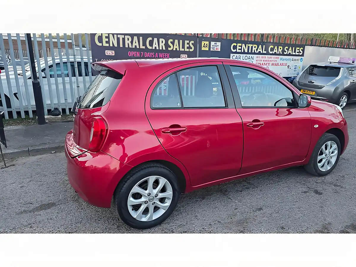 Used 2014 Nissan Micra Acenta Red - Interior and Exterior details 8