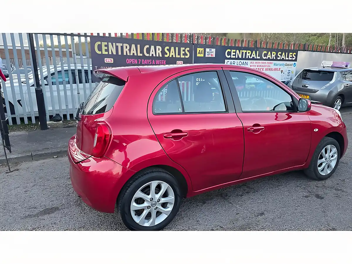 Used 2014 Nissan Micra Acenta Red - Interior and Exterior details 9