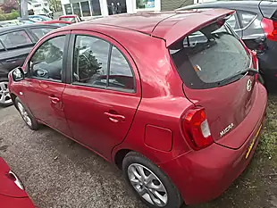 Used 2014 Nissan Micra Acenta Red - Interior and Exterior details 2
