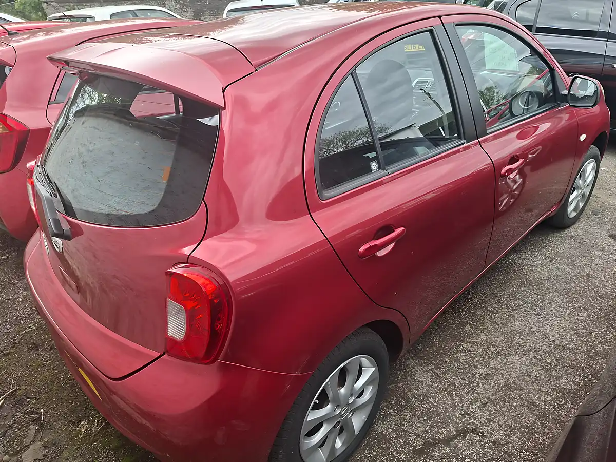 Used 2014 Nissan Micra Acenta Red - Interior and Exterior details 3