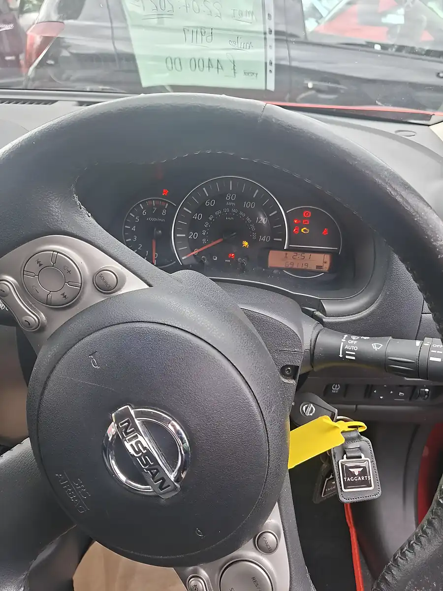 Used 2014 Nissan Micra Acenta Red - Interior and Exterior details 7