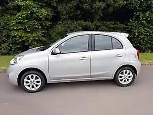 Used 2014 Nissan Micra Acenta Silver - Interior and Exterior details 3