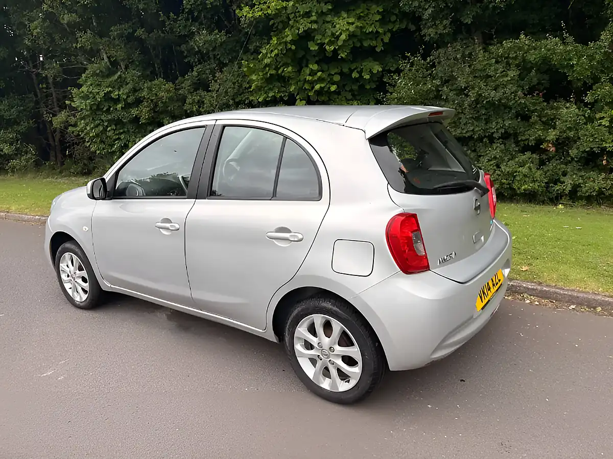 Used 2014 Nissan Micra Acenta Silver - Interior and Exterior details 4