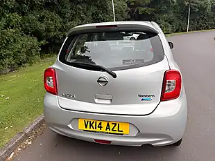 Used 2014 Nissan Micra Acenta Silver - Interior and Exterior details 9