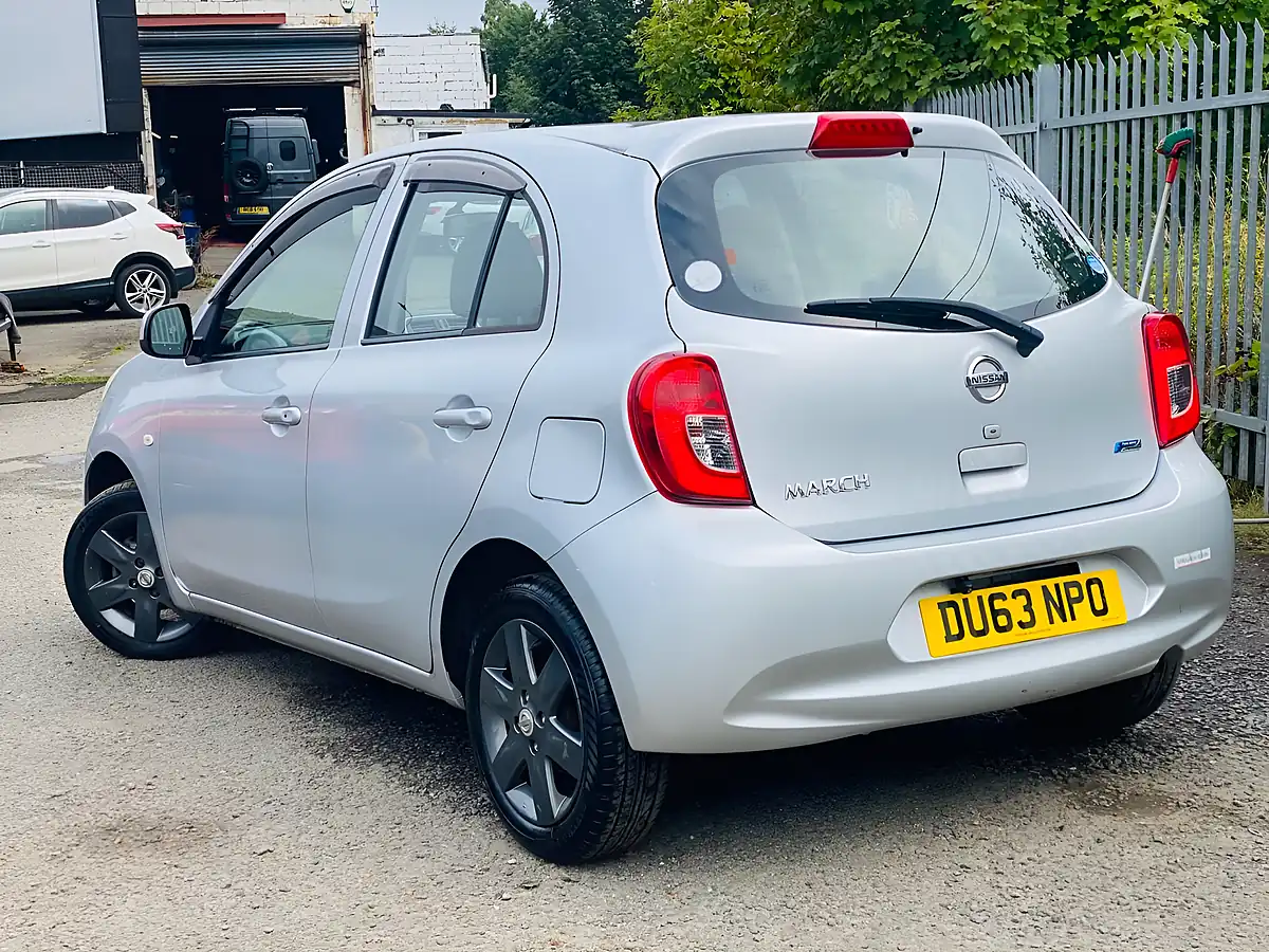 Used 2014 Nissan Micra Acenta Silver - Interior and Exterior details 9