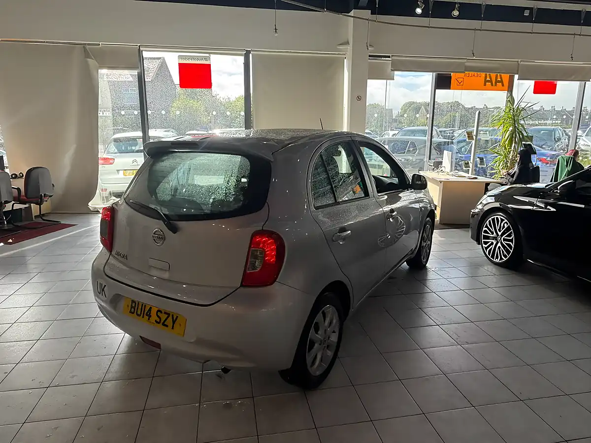 Used 2014 Nissan Micra Acenta Silver - Interior and Exterior details 10