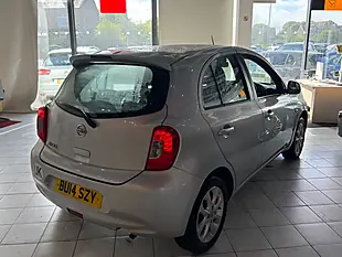 Used 2014 Nissan Micra Acenta Silver - Interior and Exterior details 11