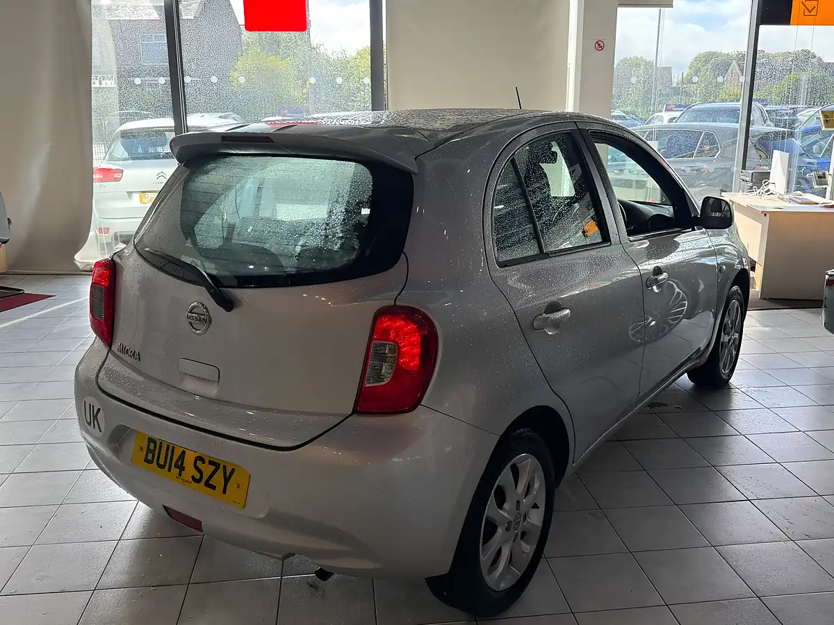 Used 2014 Nissan Micra Acenta Silver - Interior and Exterior details 11