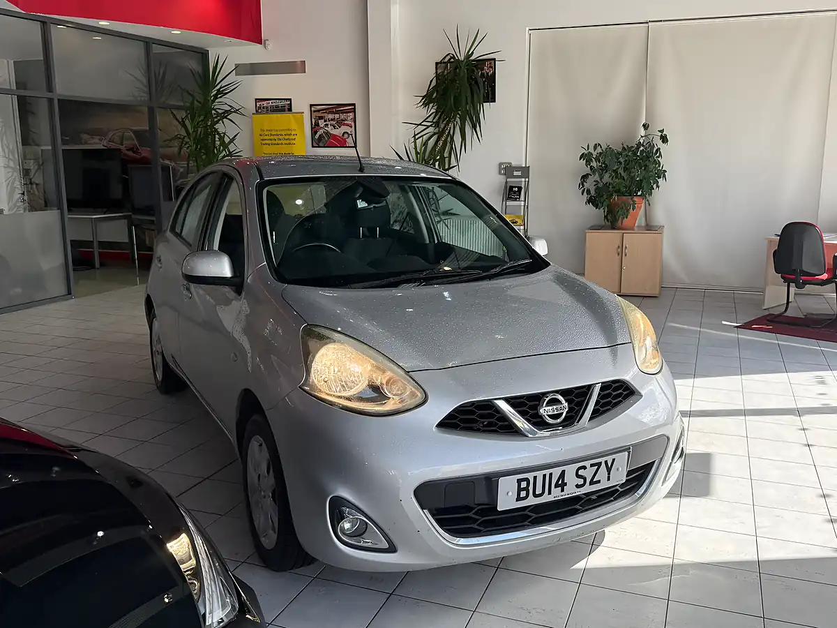 Used 2014 Nissan Micra Acenta Silver - Interior and Exterior details 2