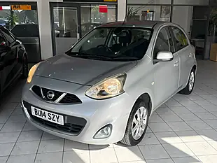 Used 2014 Nissan Micra Acenta Silver - Interior and Exterior details 4