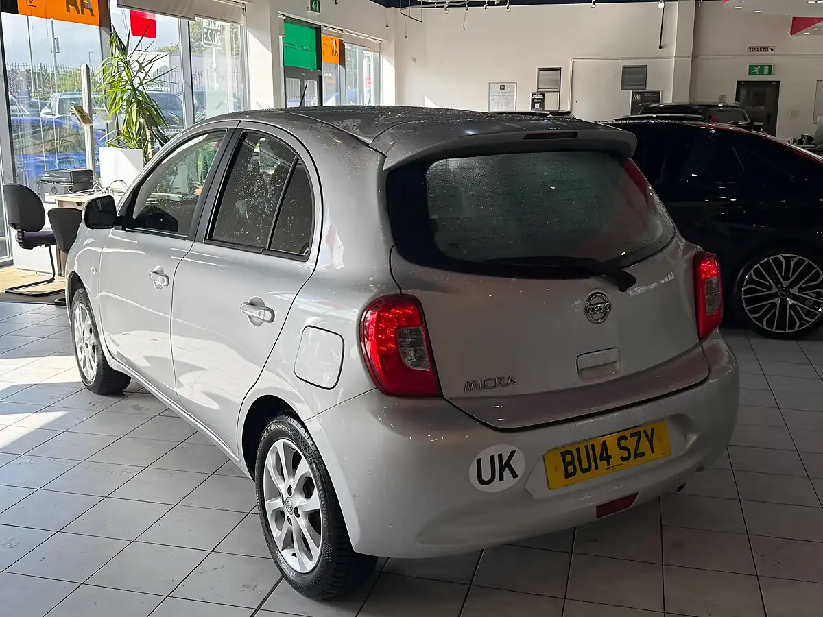 Used 2014 Nissan Micra Acenta Silver - Interior and Exterior details 6