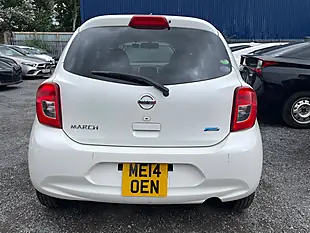 Used 2014 Nissan Micra Acenta White - Interior and Exterior details 5
