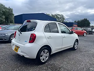 Used 2014 Nissan Micra Acenta White - Interior and Exterior details 6