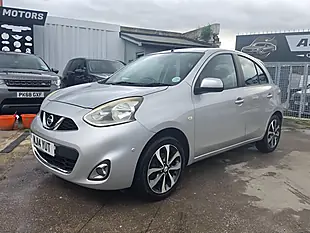 Used 2014 Nissan Micra Tekna Silver - Interior and Exterior details 3