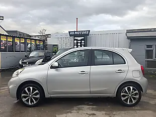 Used 2014 Nissan Micra Tekna Silver - Interior and Exterior details 4