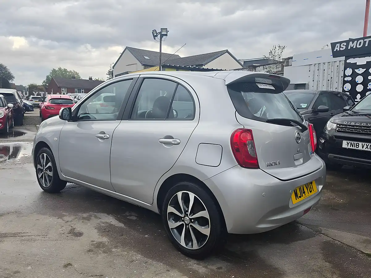 Used 2014 Nissan Micra Tekna Silver - Interior and Exterior details 5