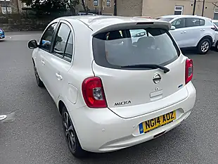 Used 2014 Nissan Micra Tekna White - Interior and Exterior details 4