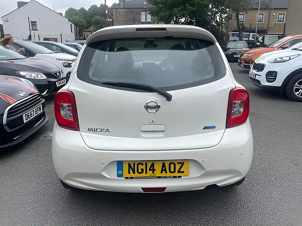 Used 2014 Nissan Micra Tekna White - Interior and Exterior details 5