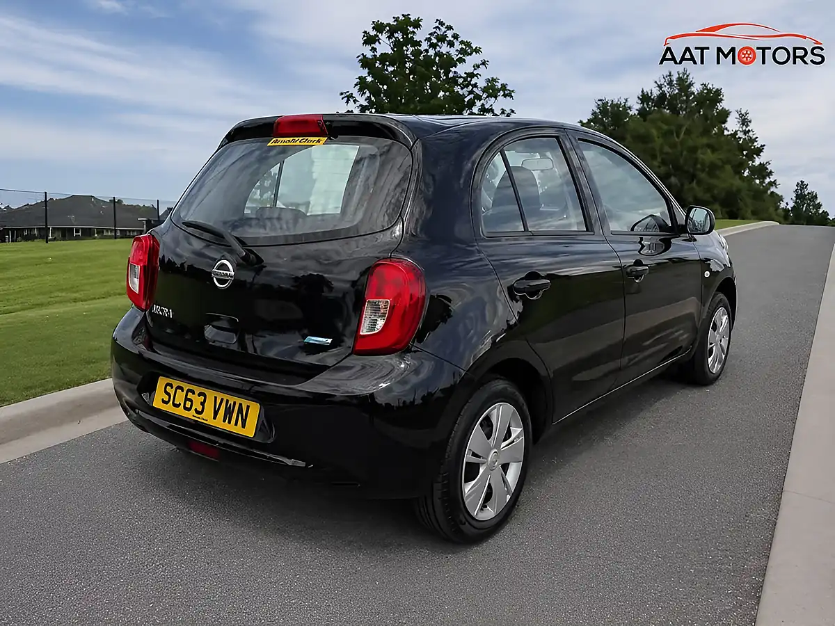 Used 2014 Nissan Micra Visia Black - Interior and Exterior details 4