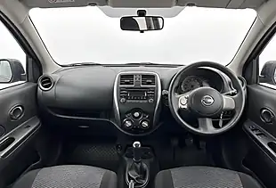 Used 2014 Nissan Micra Visia Black - Interior and Exterior details 6