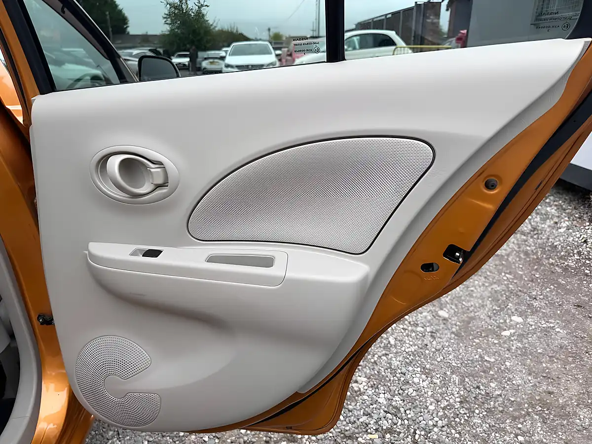 Used 2014 Nissan Micra Visia Orange - Interior and Exterior details 12