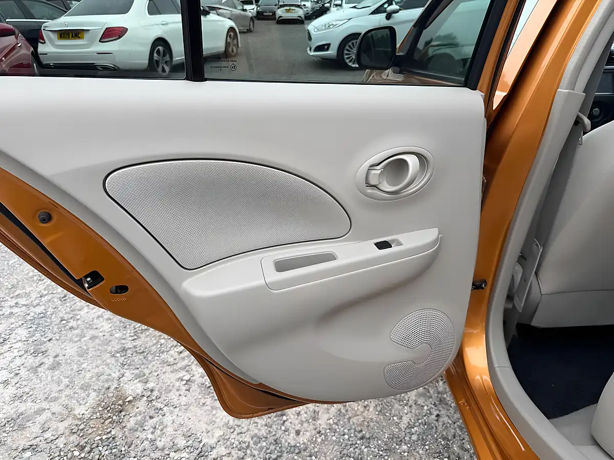Used 2014 Nissan Micra Visia Orange - Interior and Exterior details 14