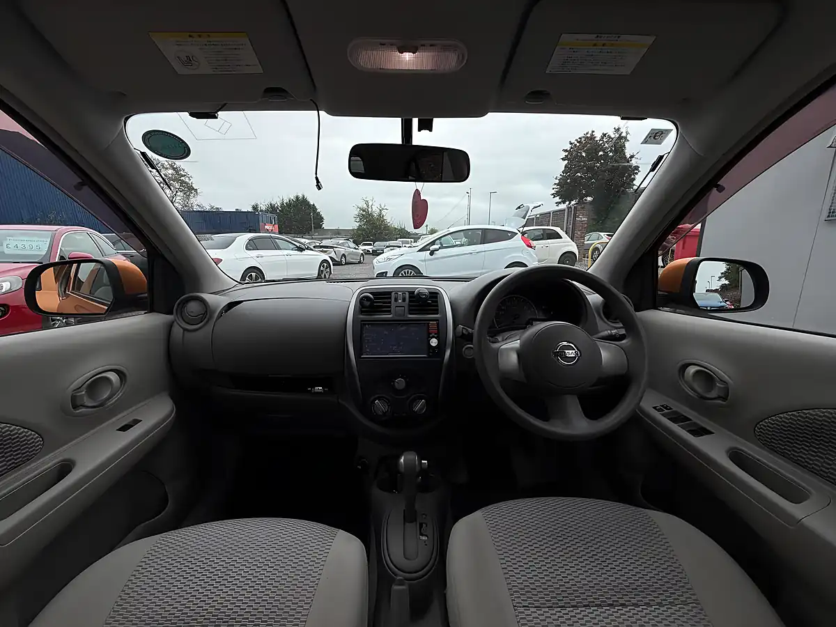 Used 2014 Nissan Micra Visia Orange - Interior and Exterior details 17
