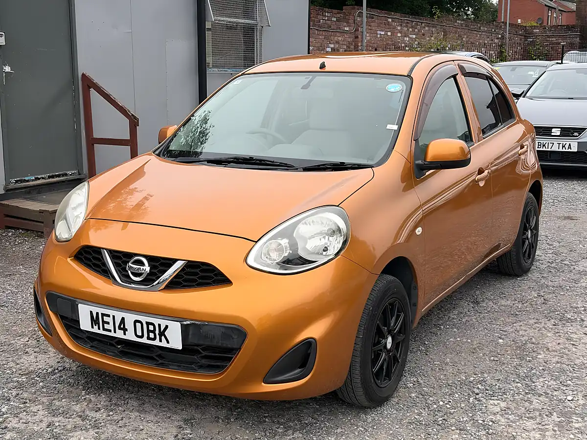 Used 2014 Nissan Micra Visia Orange - Interior and Exterior details 3