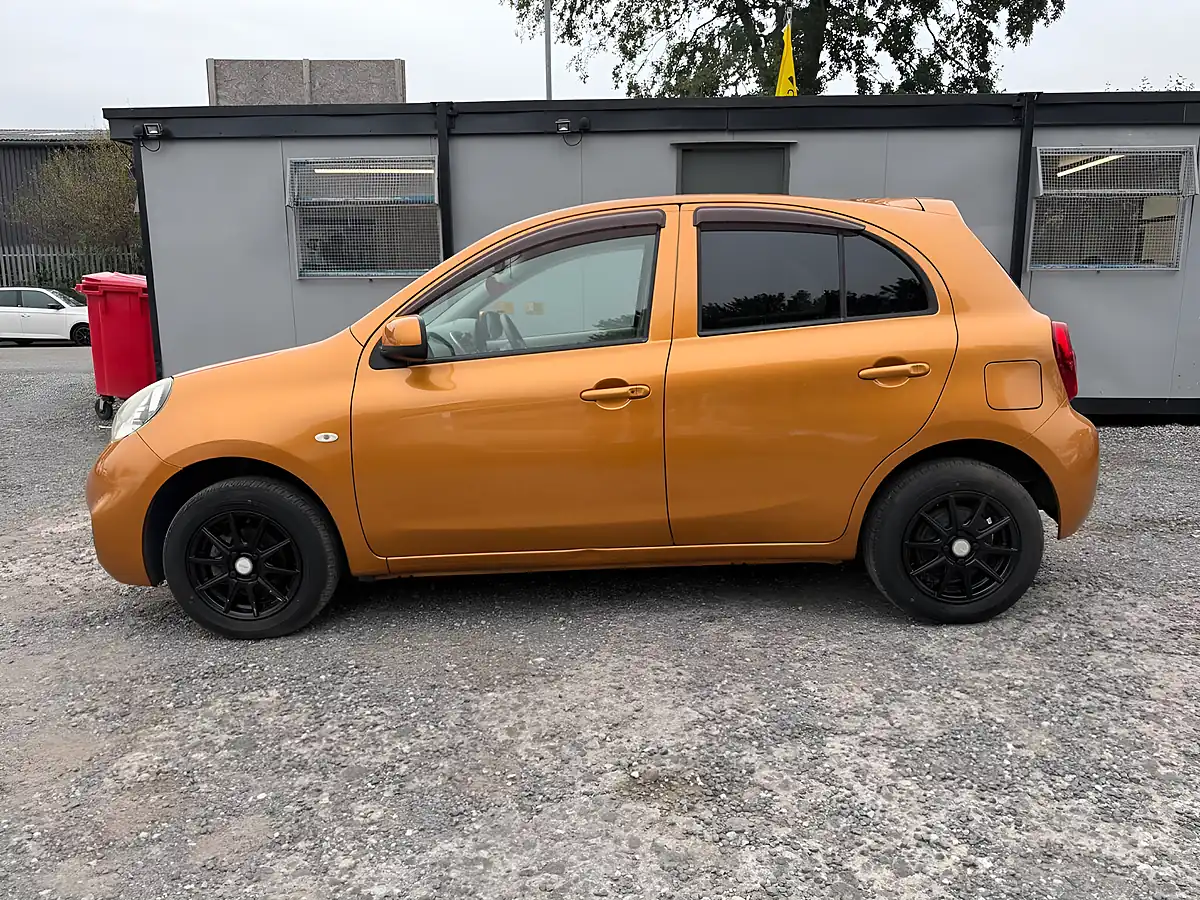 Used 2014 Nissan Micra Visia Orange - Interior and Exterior details 4