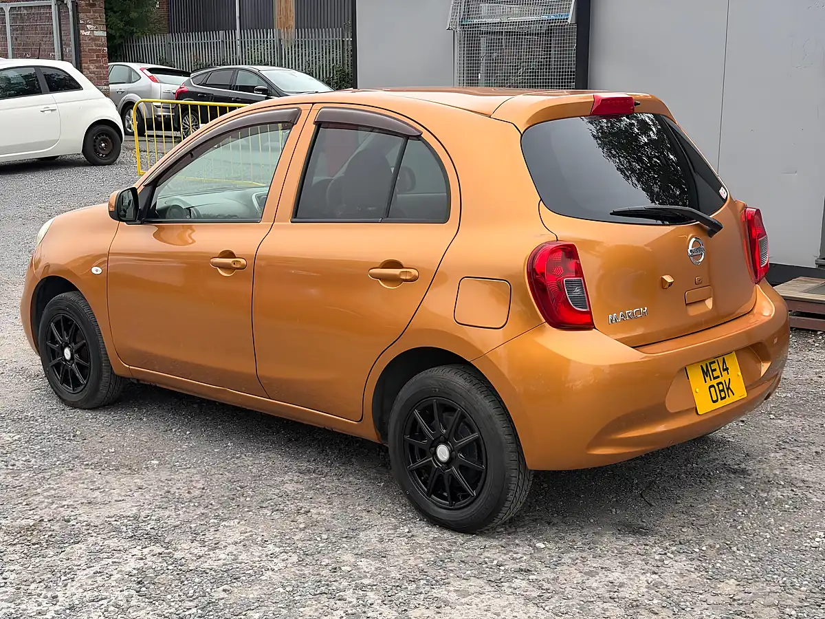 Used 2014 Nissan Micra Visia Orange - Interior and Exterior details 5