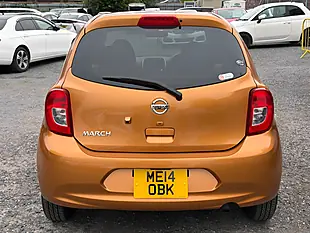 Used 2014 Nissan Micra Visia Orange - Interior and Exterior details 6