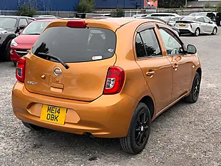 Used 2014 Nissan Micra Visia Orange - Interior and Exterior details 7
